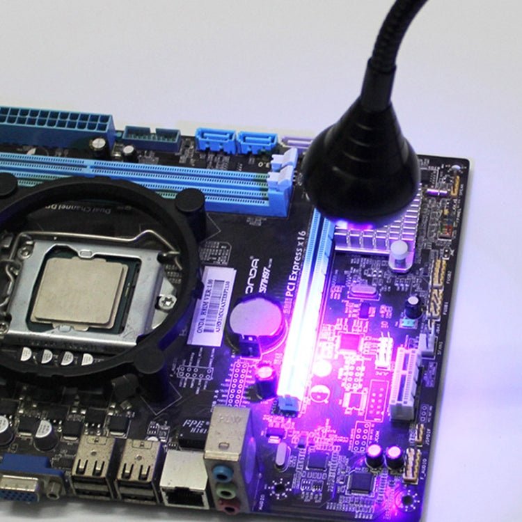 Cell Phone UV Adhesive Curing Light Led UV Flashlight, With Clip - ORIWHIZ