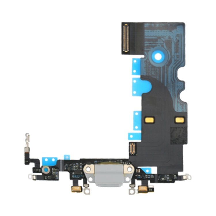 Charging Port Flex Cable for iPhone 8, For iPhone 8, For iPhone 8 (Silver) - ORIWHIZ