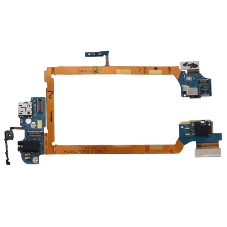 Charging Port Flex Cable for LG G2 / D802, For G2 - ORIWHIZ