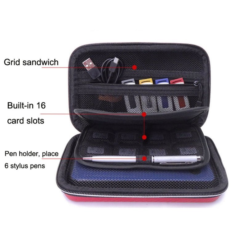 CHKJOK GH1818 EVA Protective Game Console Bag For Nintendo 3DS XL, GH1818 Black, GH1818 Blue, GH1818 Pink, GH1818 Red, GH1818 Gold - ORIWHIZNintendo AccessoriesNintendo Accessories BagsToys & Hobbies