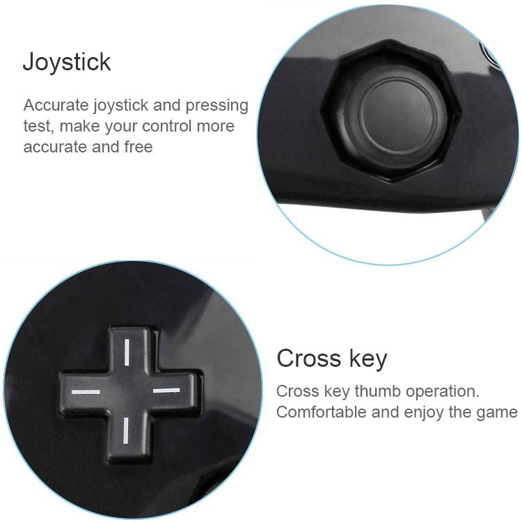 Classic Wired Game Controller Gaming Remote For Nintendo Wii - ORIWHIZNintendo AccessoriesNintendo Accessories GamepadsToys & Hobbies