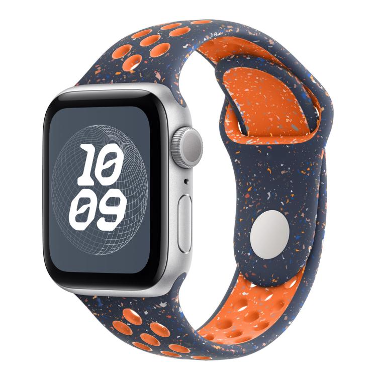 Coloful Silicone Watch Band, For Apple Watch 46mm / 49mm / 45mm / 44mm, For Apple Watch 42mm / 41mm / 40mm / 38mm - ORIWHIZ