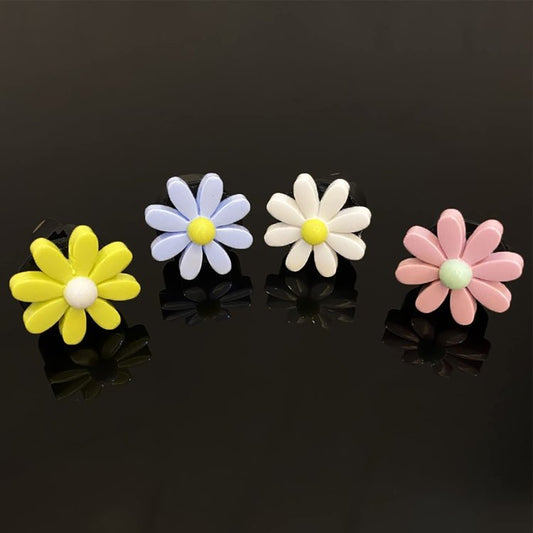 Colorful Daisy Car Decorative Air Vent Aromatherapy Clip, Blue, Pink, White, Yellow - ORIWHIZ