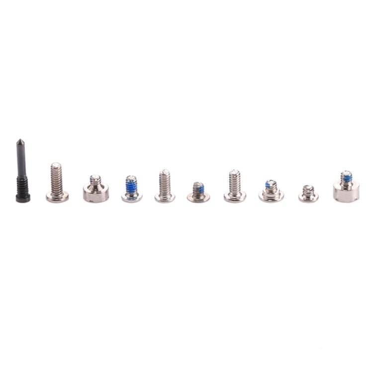 Complete Set Screws and Bolts for iPhone X, For iPhone X(Black), For iPhone X - ORIWHIZ
