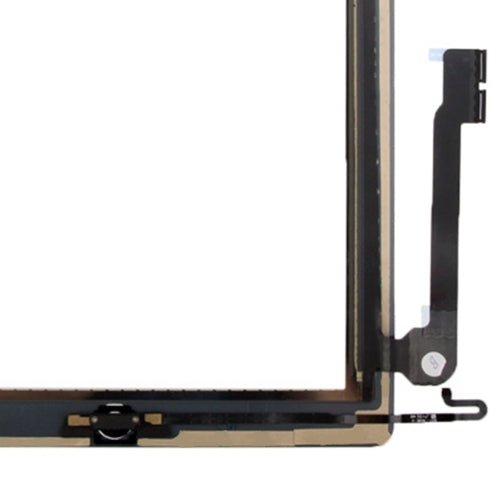 Controller Button + Home Key Button PCB Membrane Flex Cable + Touch Panel Installation Adhesive Touch Panel for iPad 4, For iPad 4 - ORIWHIZ