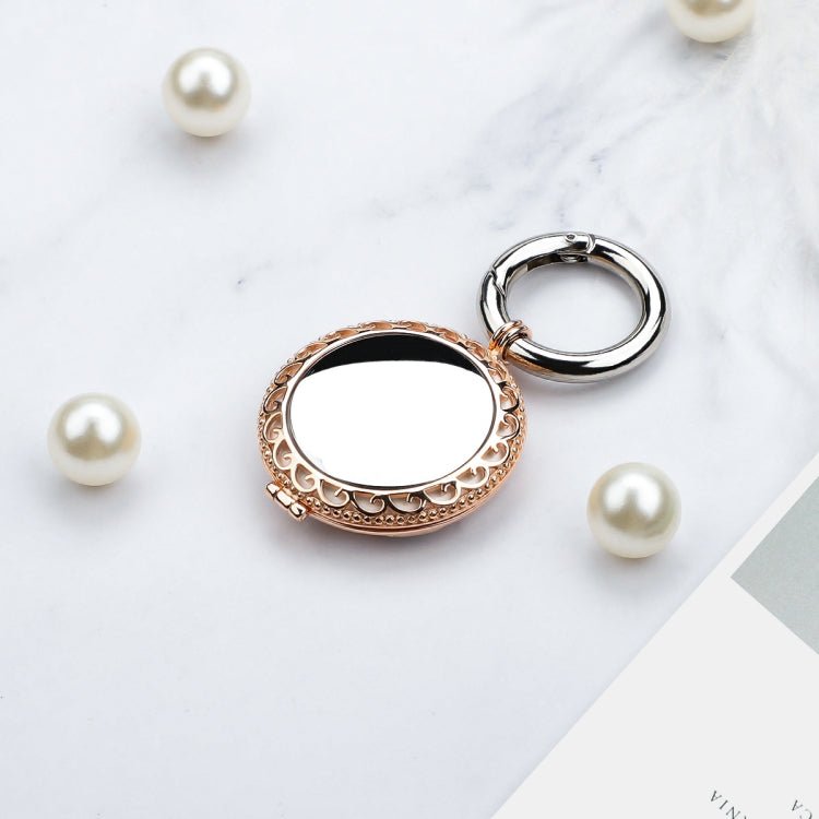 Copper Jewelry Style Shockproof Protective Cover Case with Keychain Hook Loop, For AirTag - ORIWHIZ