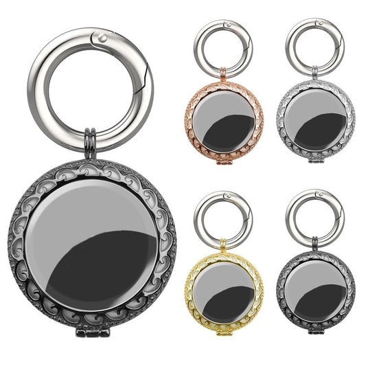 Copper Jewelry Style Shockproof Protective Cover Case with Keychain Hook Loop, For AirTag - ORIWHIZ