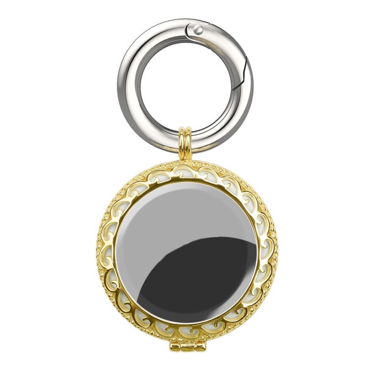 Copper Jewelry Style Shockproof Protective Cover Case with Keychain Hook Loop, For AirTag - ORIWHIZ