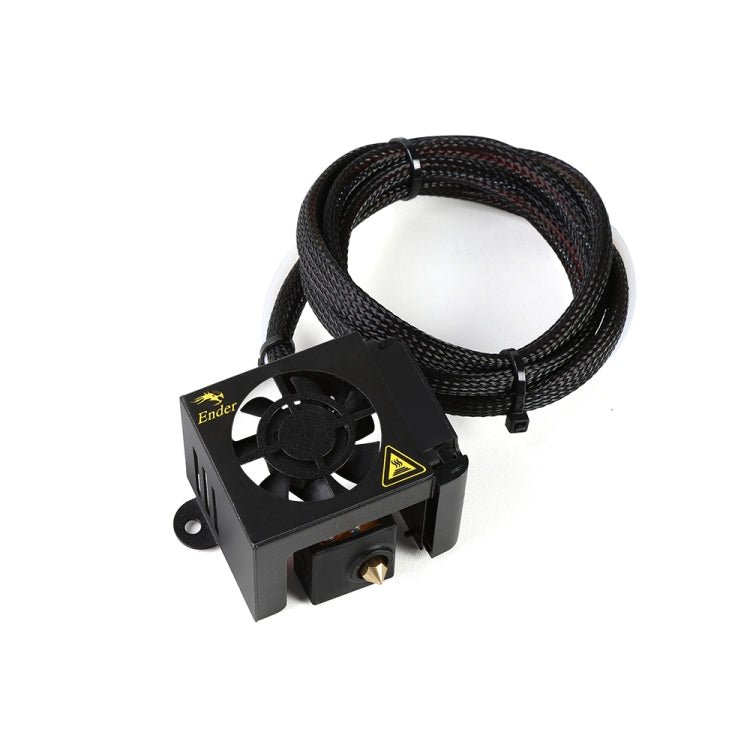Creality 24V 40W Extruder Full Nozzle Hot End Kit with Nozzle Extruder+Cooling Fan+Shell for Ender - 3 3D Printer - ORIWHIZ