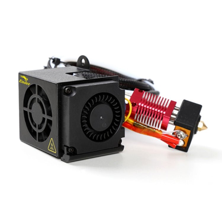 Creality 24V 40W Extruder Full Nozzle Hot End Kit with Nozzle Extruder+Cooling Fan+Shell for Ender - 3 3D Printer - ORIWHIZ