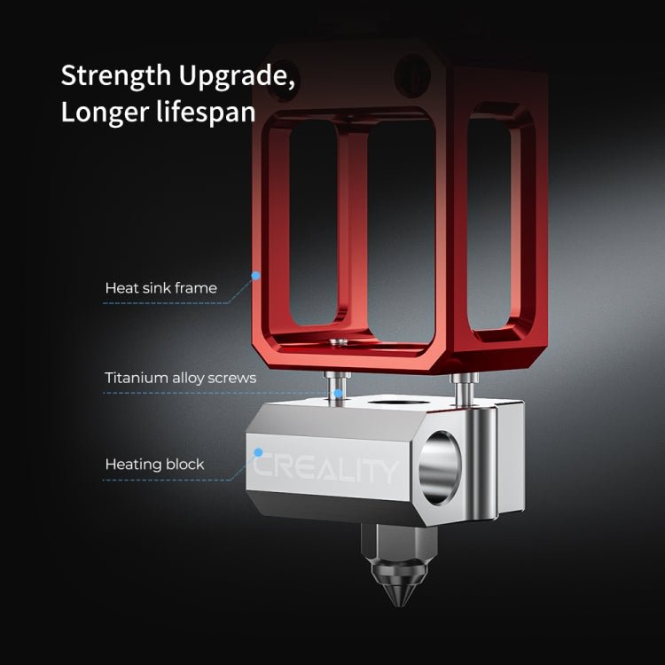CREALITY 3D Printer Part Spider High Temperature and High Flow Hotend Pro - ORIWHIZ