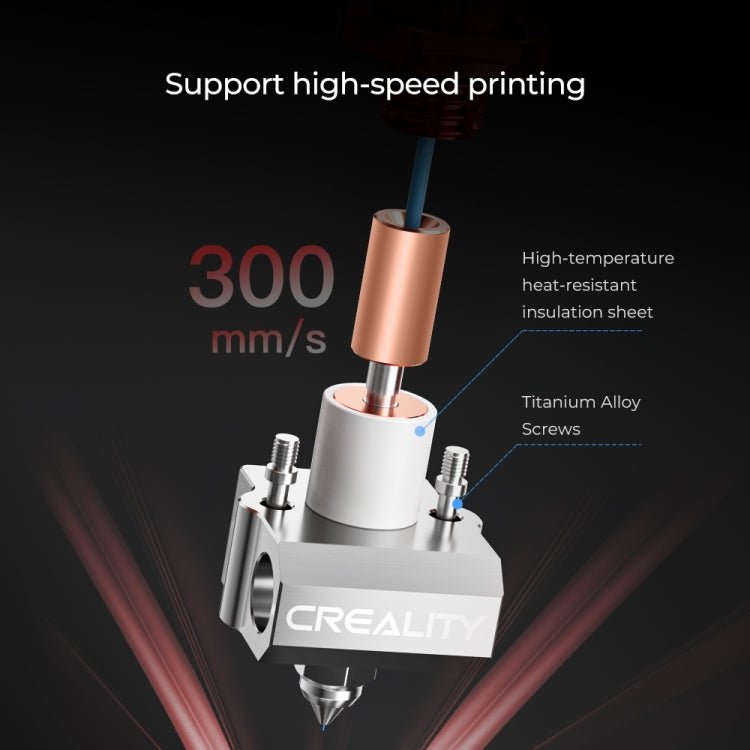 CREALITY 3D Printer Part Spider High Temperature and High Flow Hotend Pro - ORIWHIZ