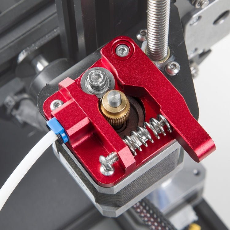 Creality All Metal Red Block Bowden Extruder Kit for Ender - 3 / Ender - 3 Pro / Ender - 3 V2 / CR - 10 Pro V2 3D Printer - ORIWHIZ