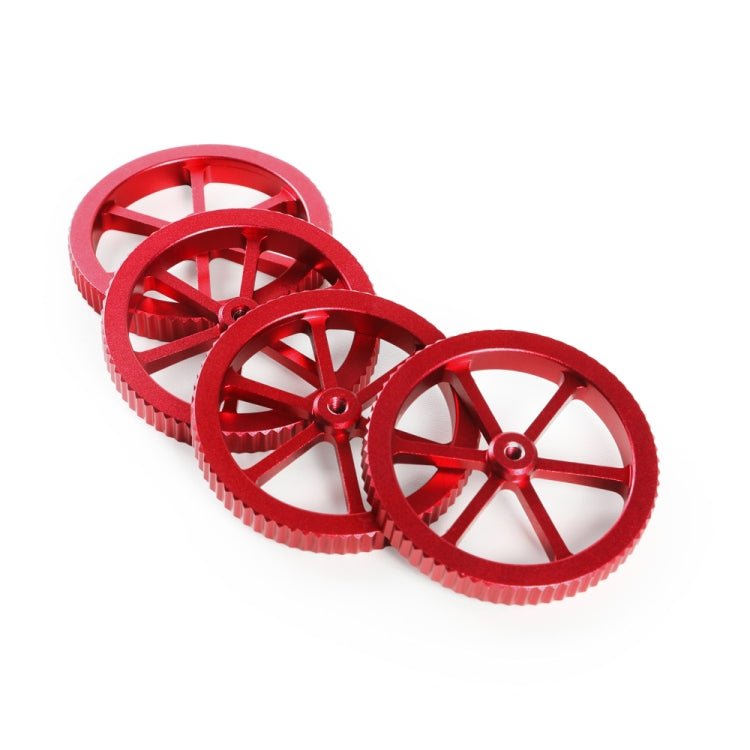 Creality Metal Red Hand Screwed Leveling Nut for Ender - 3 / Ender - 3 Pro / Ender - 3 V2 / CR - 10 Pro V2 3D Printer - ORIWHIZ