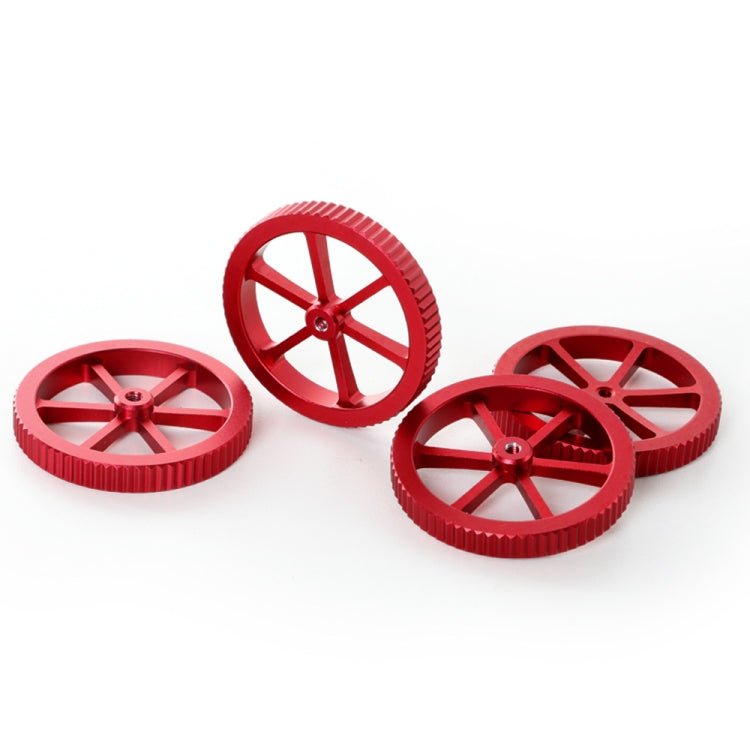 Creality Metal Red Hand Screwed Leveling Nut for Ender - 3 / Ender - 3 Pro / Ender - 3 V2 / CR - 10 Pro V2 3D Printer - ORIWHIZ