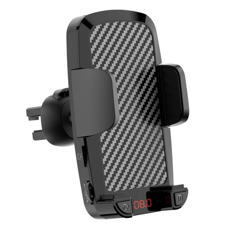 CS14 Car Interior Air Vent Mount Phone Stand MP3 Player FM Bluetooth Transmitter, CS14 - ORIWHIZ