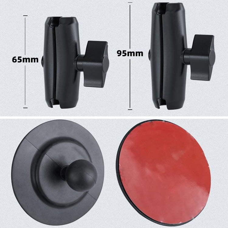 Curved Adhesive Car Instrument Table Bracket Car Mobile Phone Bracket Plastic Clamp Arm Style:, Small 4 Claw, Large 4 Claw, Plastic Clamp Arm - ORIWHIZ