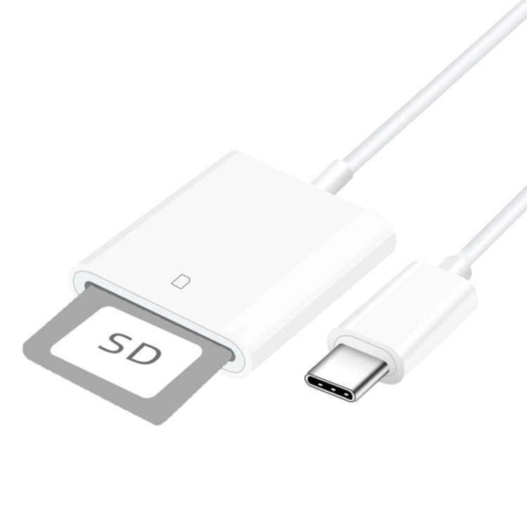 D - 118 Type - C / USB - C Mobile Phone SD Card Reader, D - 118 - ORIWHIZ