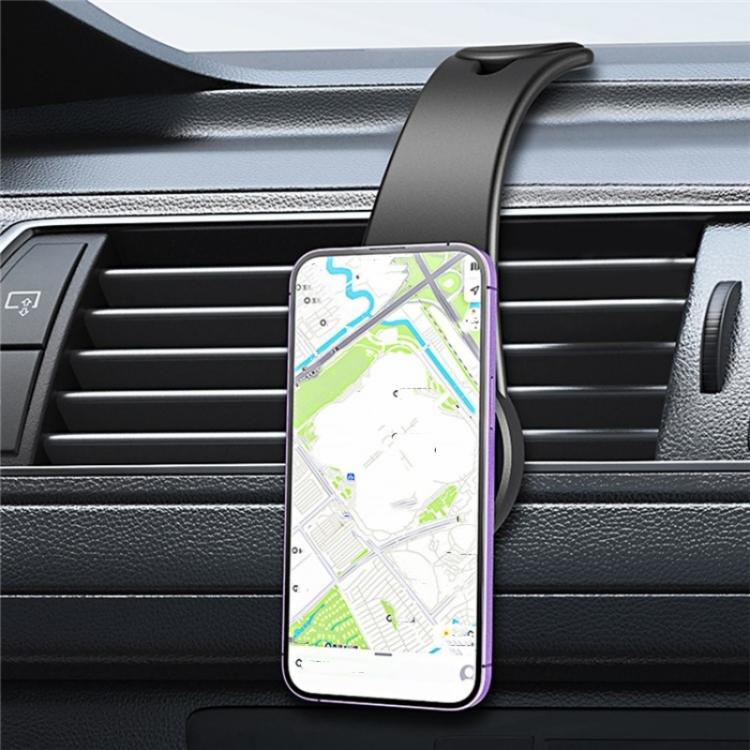 D1 Car Navigation Magnetic Flexible Aluminum Bendable Dashboard Cellphone Holder - ORIWHIZ