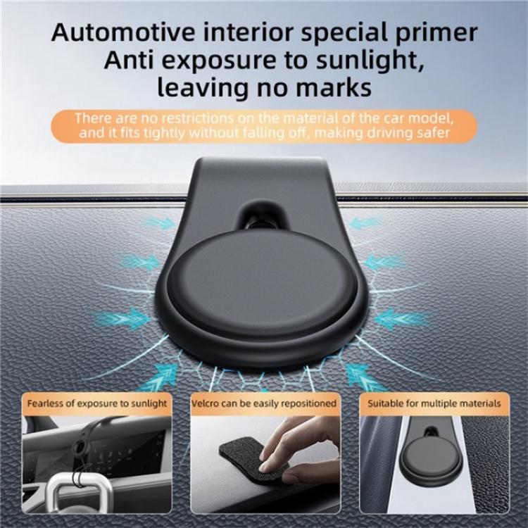 D1 Car Navigation Magnetic Flexible Aluminum Bendable Dashboard Cellphone Holder - ORIWHIZ