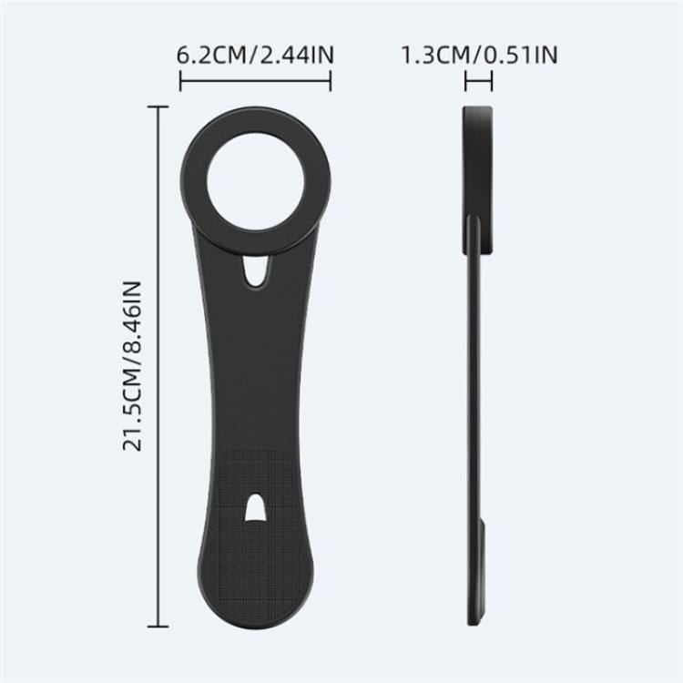 D1 Car Navigation Magnetic Flexible Aluminum Bendable Dashboard Cellphone Holder - ORIWHIZ