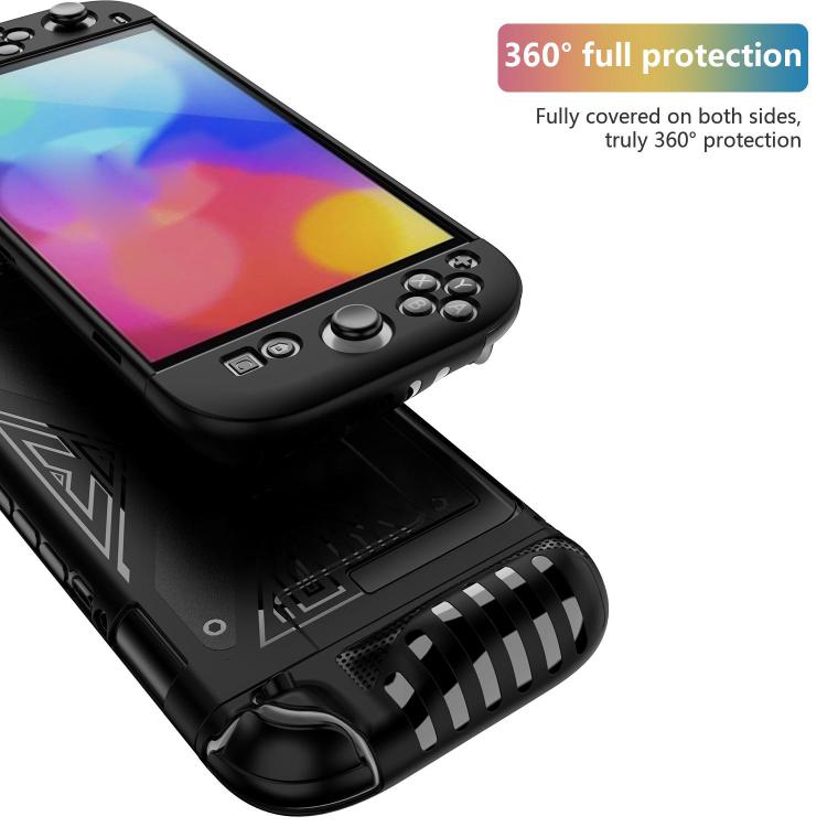 Detachable X - pattern Protective Case with Holder, For Nintendo Switch 2 - ORIWHIZNintendo AccessoriesNintendo Accessories CasesToys & Hobbies