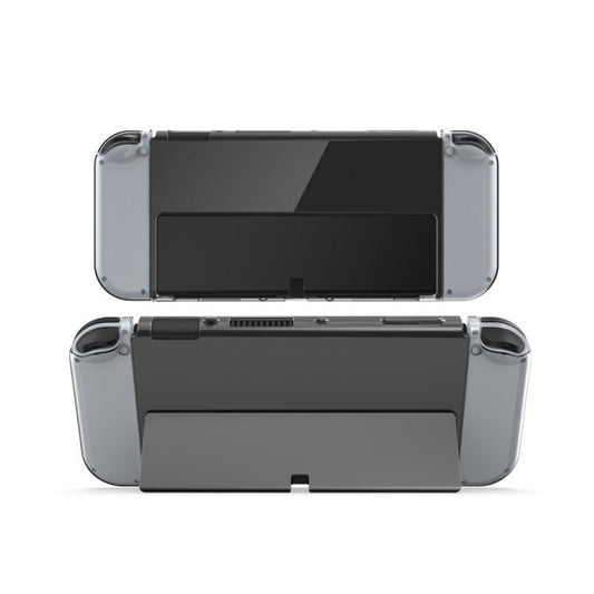 DOBE Game Handle Transparent Crystal Case TPU Protective Cover For Switch OLED Console, TNS - 1133C - ORIWHIZDOBENintendo AccessoriesNintendo Accessories Cases