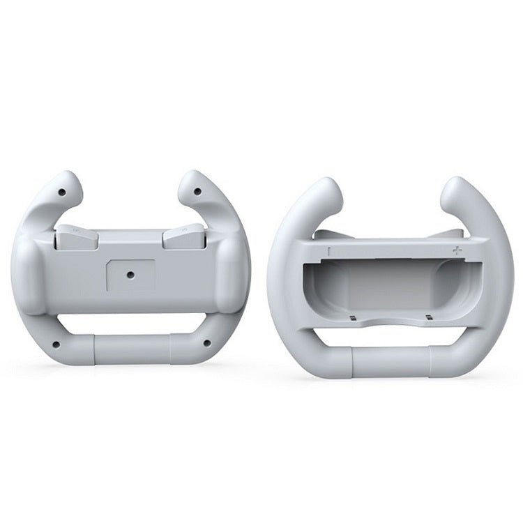 DOBE Left And Right Handle Steering Wheel For Switch OLED / Switch, Specification:, White(2PCS/Pack), Black(2PCS/Pack), Red + Blue(2PCS/Pack) - ORIWHIZDOBENintendo AccessoriesNintendo Accessories Gamepads