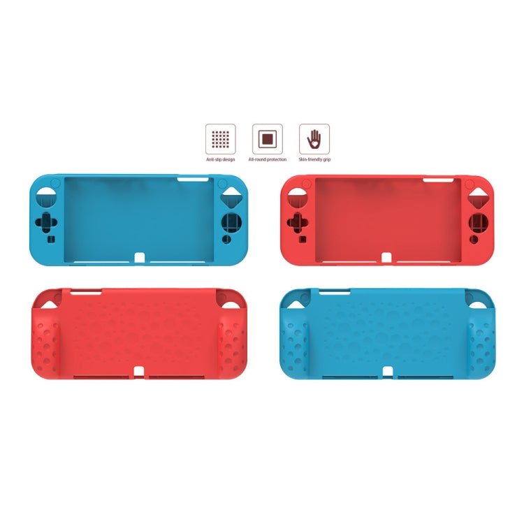 DOBE TNS - 1135 Game Console Integrated All - Inclusive Soft Slip Protective Case For Nintendo Switch OLED, White, Red, Blue - ORIWHIZDOBENintendo AccessoriesNintendo Accessories Cases