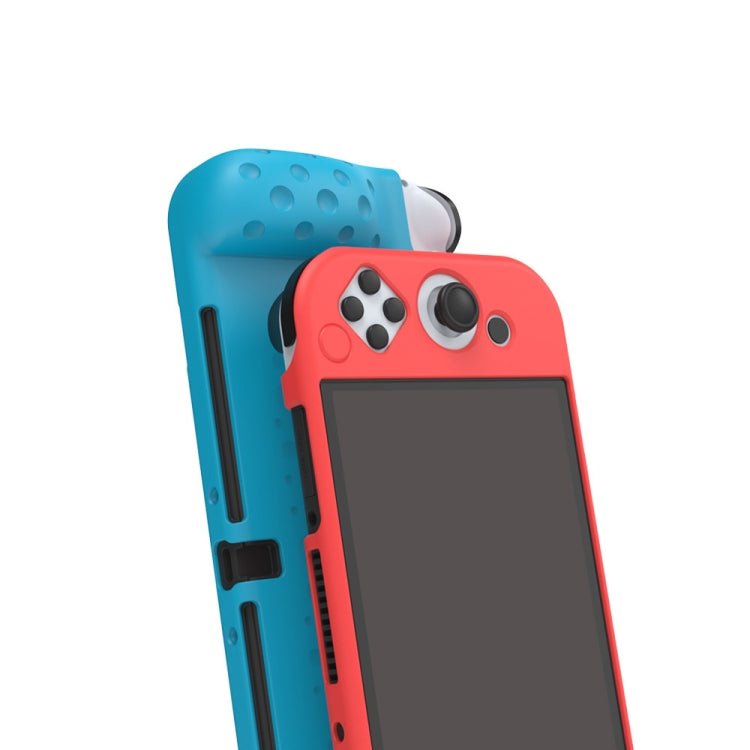 DOBE TNS - 1135 Game Console Integrated All - Inclusive Soft Slip Protective Case For Nintendo Switch OLED, White, Red, Blue - ORIWHIZDOBENintendo AccessoriesNintendo Accessories Cases