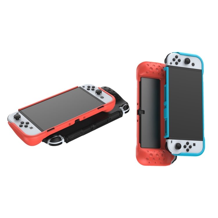 DOBE TNS - 1142 Anti - Slip Anti - Fall Game Console Soft Shell Protective Cover For Nintendo Switch OLED, TNS - 1142 - ORIWHIZDOBENintendo AccessoriesNintendo Accessories Cases