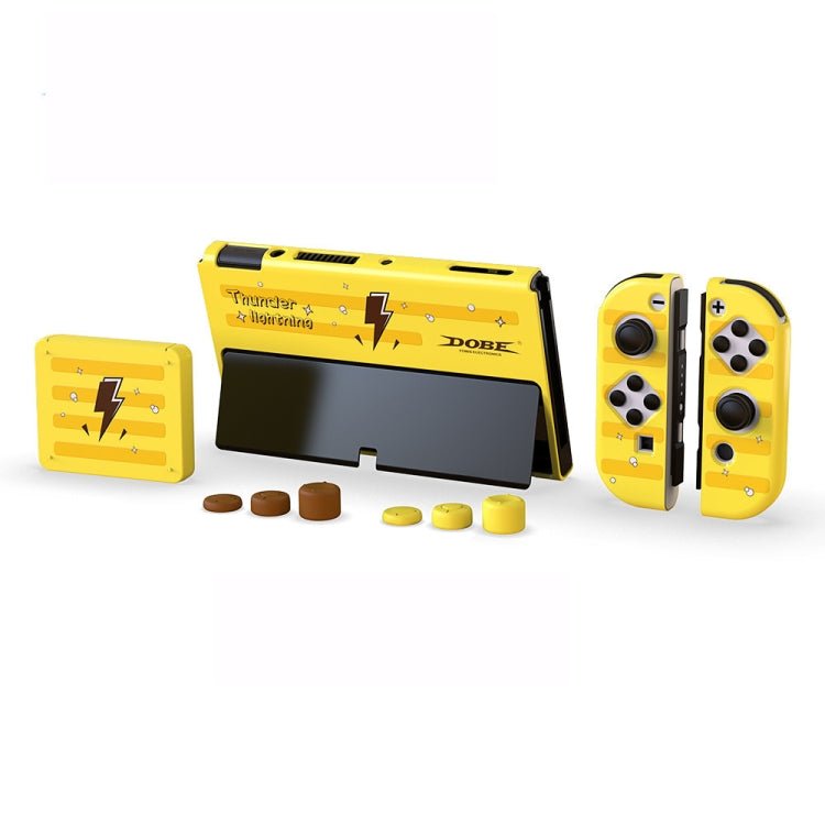 DOBE TNS - 1192 Host Handle Protective Shell + Card Box + Rocker Cap Set For Switch OLED, TNS - 1192 - ORIWHIZDOBENintendo AccessoriesNintendo Accessories Cases