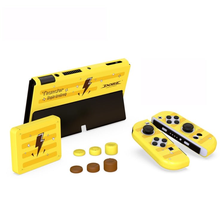 DOBE TNS - 1192 Host Handle Protective Shell + Card Box + Rocker Cap Set For Switch OLED, TNS - 1192 - ORIWHIZDOBENintendo AccessoriesNintendo Accessories Cases