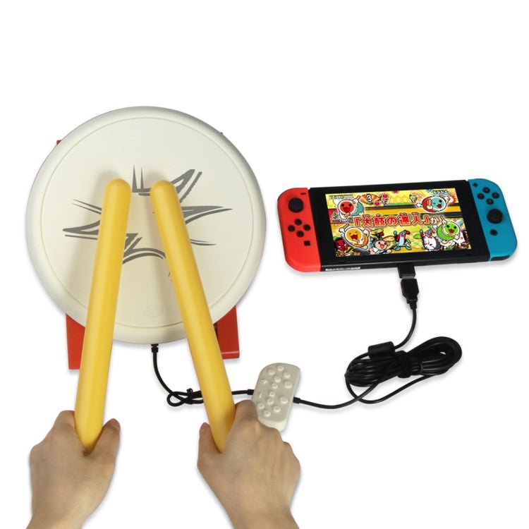 DOBE TNS - 1867 Video Game Drum Sticks Controller Taiko Drum Kits for Nintendo Switch, For Nintendo Switch - ORIWHIZDOBENintendo AccessoriesNintendo Accessories Gamepads