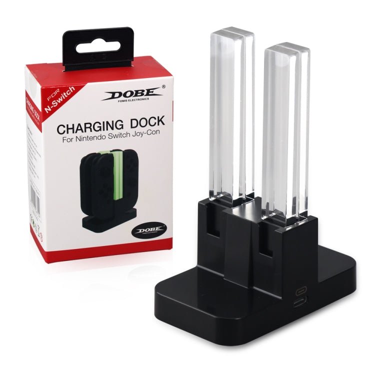 DOBE TNS - 875 Charger Dock Charging Station Stand For Nintendo Switch Joy - Con, TNS - 875 - ORIWHIZDOBENintendo AccessoriesNintendo Accessories Charger & Power