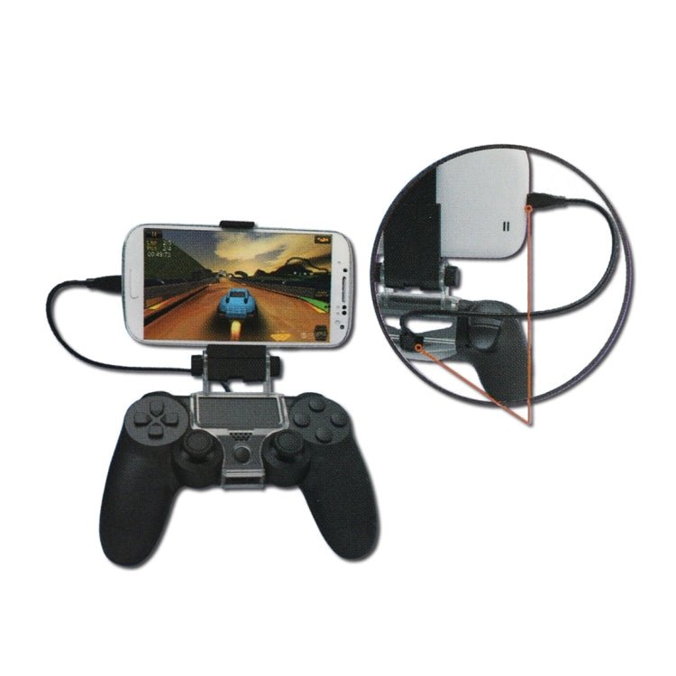 DOBE TP4 - 016 Smartphone OTG Clamp Holder for Sony PS4 Game Controller, Suitable for Up to 6 inch Phones, TP4 - 016 - ORIWHIZDOBESony AccessoriesSony Accessories Holder