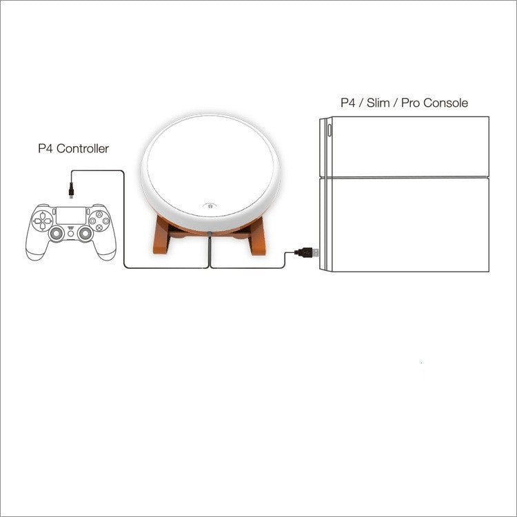 DOBE TP4 - 1761 Game Drum Universal Wired Game Taiko for PS4 / Slim / Pro - ORIWHIZDOBESony AccessoriesSony Accessories Gamepads