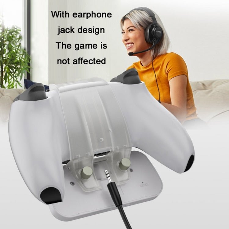 DOBE TP5 - 0556 Bluetooth Keyboard Wireless Gamepad With Headphone Jack For PS5, TP5 - 0556 Bluetooth Keyboard - ORIWHIZDOBESony AccessoriesSony Accessories Gamepads