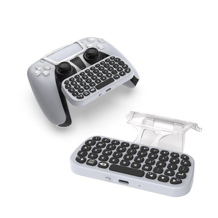 DOBE TP5 - 0556 Bluetooth Keyboard Wireless Gamepad With Headphone Jack For PS5, TP5 - 0556 Bluetooth Keyboard - ORIWHIZDOBESony AccessoriesSony Accessories Gamepads
