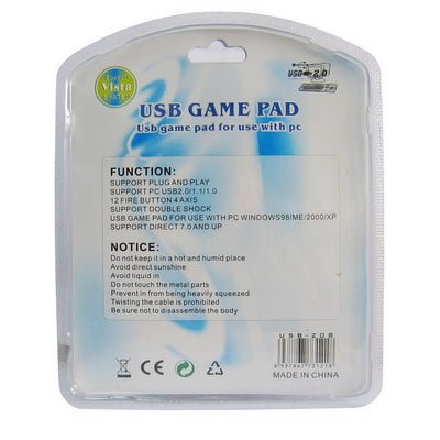 Double Shock PC USB Single Gamepad, Vibration Gamepad 11 - ORIWHIZPocket Console & AccessoriesPocket Console & Accessories AccessoriesToys & Hobbies