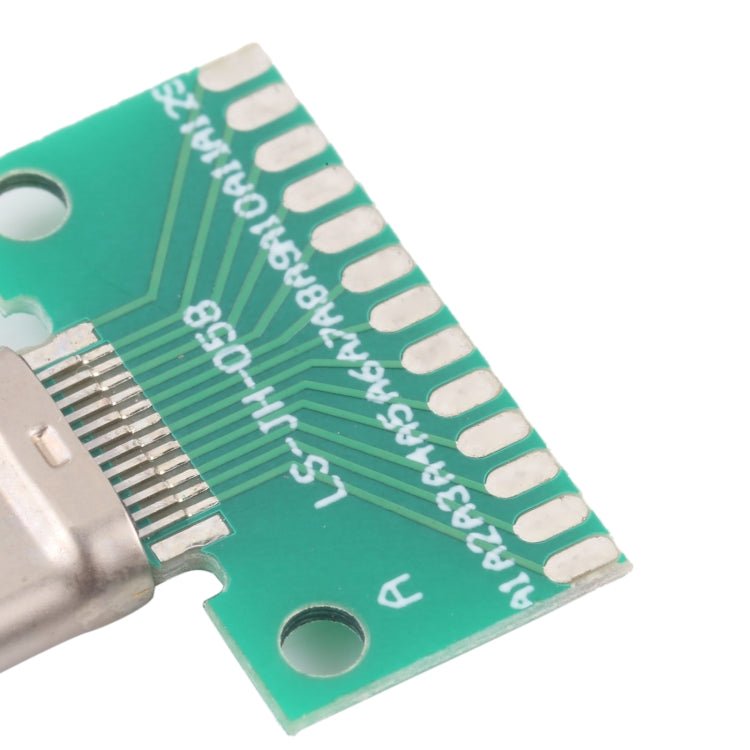 Double - sided Positive and Negative Type C Male Test Board USB 3.1 with PCB 24pin Welded, Type C Male 24pin - ORIWHIZ