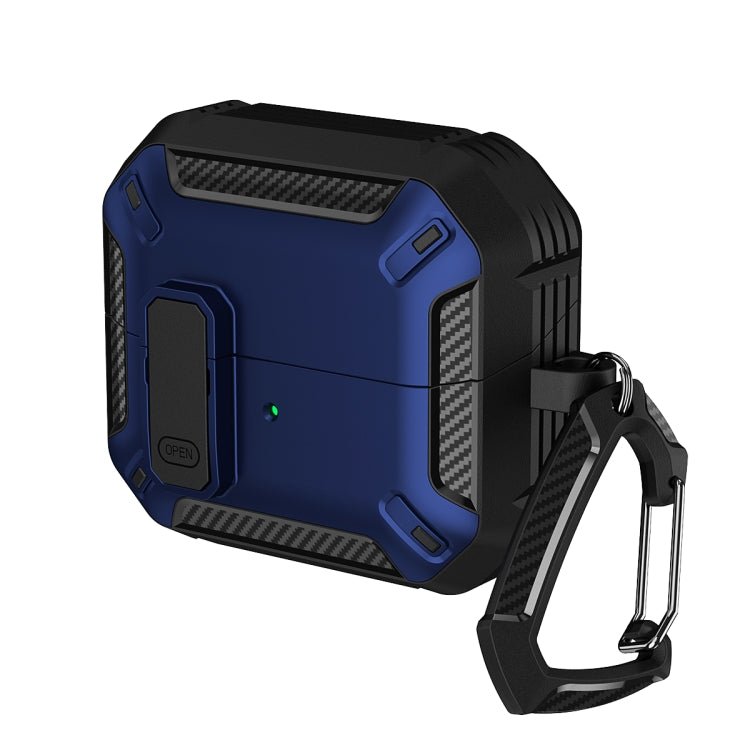 Dual - color Earphone Protective Case with Switch & Hook, For Samsung Galaxy Buds 3 / 3 Pro - ORIWHIZ