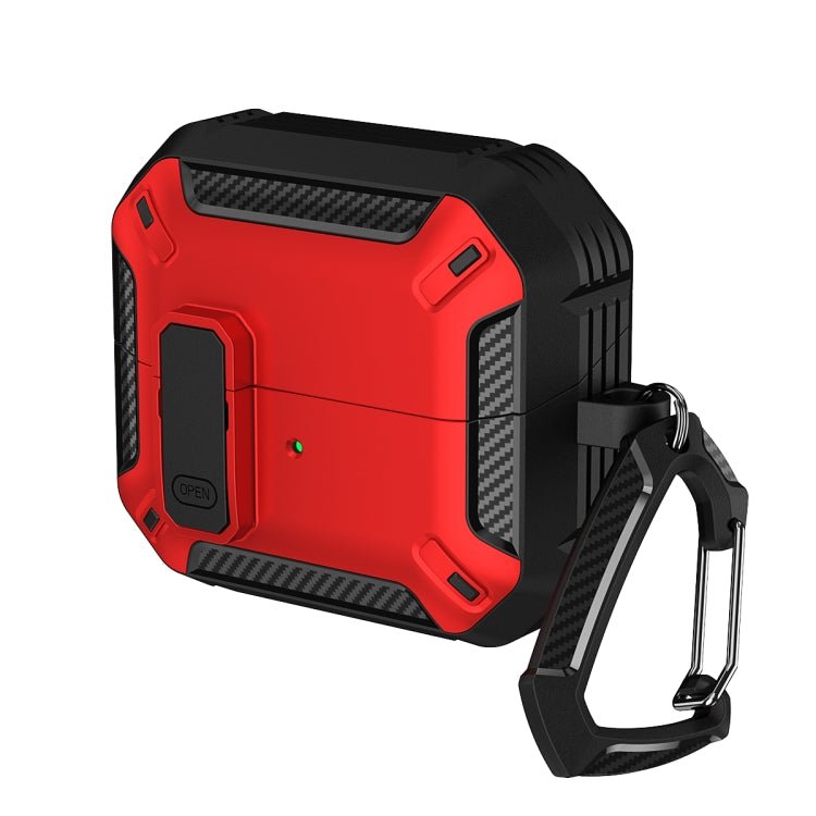 Dual - color Earphone Protective Case with Switch & Hook, For Samsung Galaxy Buds 3 / 3 Pro - ORIWHIZ