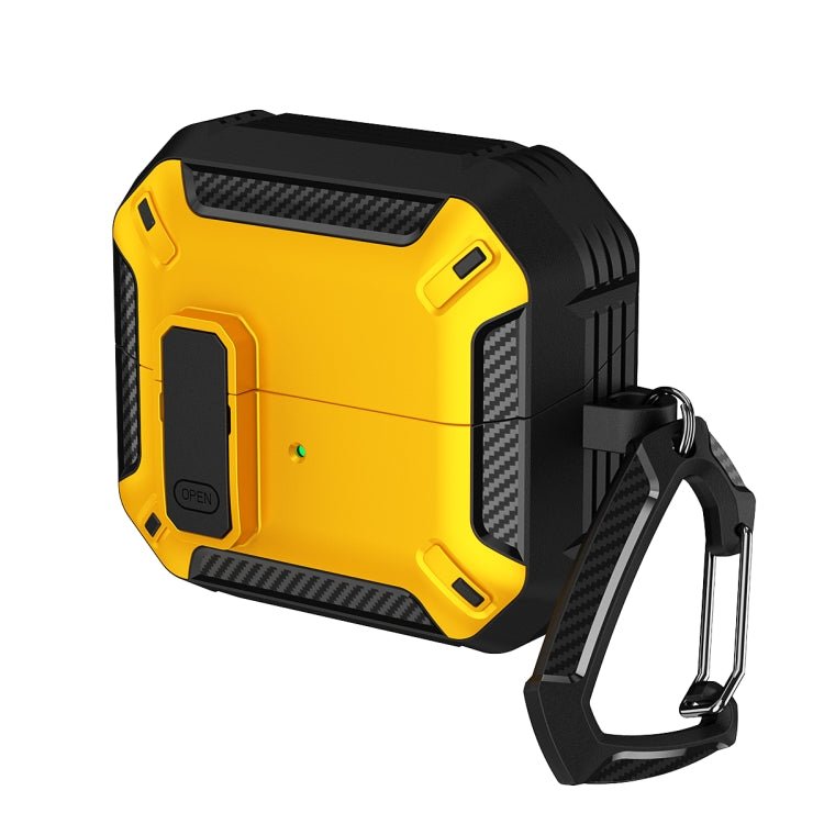 Dual - color Earphone Protective Case with Switch & Hook, For Samsung Galaxy Buds 3 / 3 Pro - ORIWHIZ