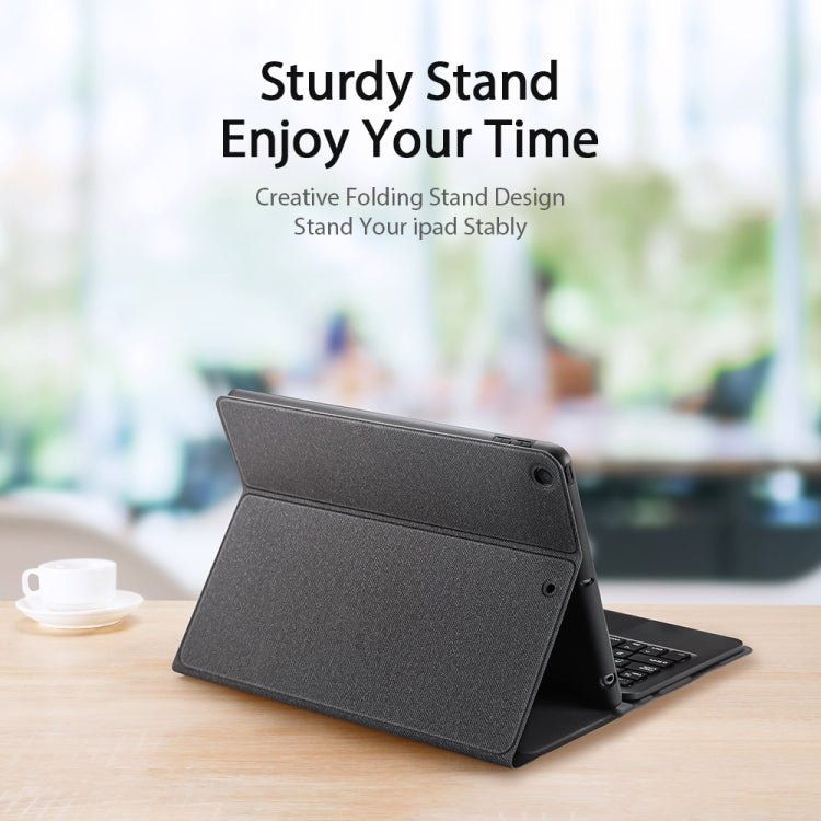 DUX DUCIS Bluetooth Keyboard Leather Case with Touchpad & Smart Sleep Function, For iPad 10.2 2021 / 2020 / 2019, For iPad Air 4/5 / iPad Pro 11 2018/2020/2021/2022, For iPad Pro 12.9 2020/2021/2022 - ORIWHIZApple AccessoriesDUX DUCISiPad Keyboard