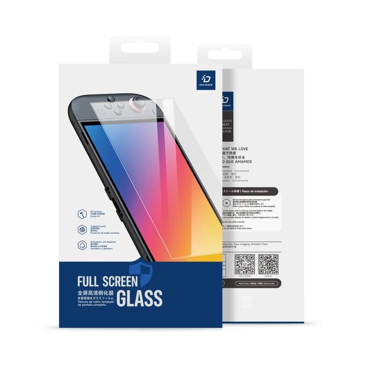 DUX DUCIS HD Full Screen Tempered Glass Film with Positioner, For Nintendo Switch 2 - ORIWHIZDUX DUCISNintendo AccessoriesNintendo Accessories Tempered Glass