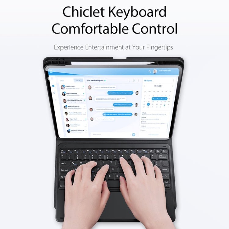 DUX DUCIS TK Series Wireless Bluetooth Keyboard Tablet Protective Case, For iPad Pro 13 2024, For iPad Pro 11 2024 - ORIWHIZApple AccessoriesDUX DUCISiPad Keyboard