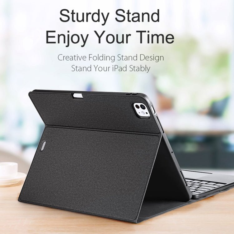 DUX DUCIS TK Series Wireless Bluetooth Keyboard Tablet Protective Case, For iPad Pro 13 2024, For iPad Pro 11 2024 - ORIWHIZApple AccessoriesDUX DUCISiPad Keyboard