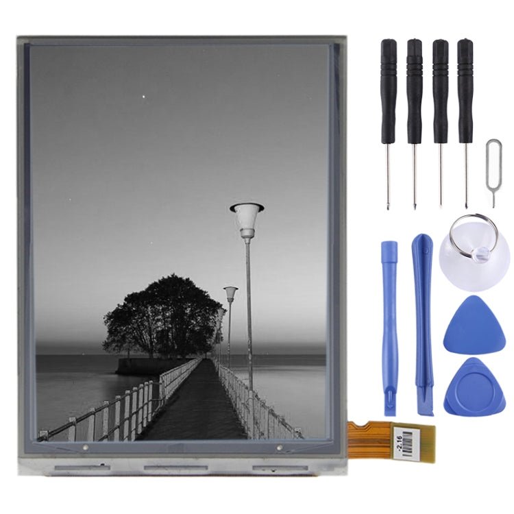 E - ink LCD Display for PRS - T1 NOOK ED060SCE(LF)C1 ED060SCE(LF)T1 ED060SCE 6 inch, PRS - T1 NOOK - ORIWHIZ