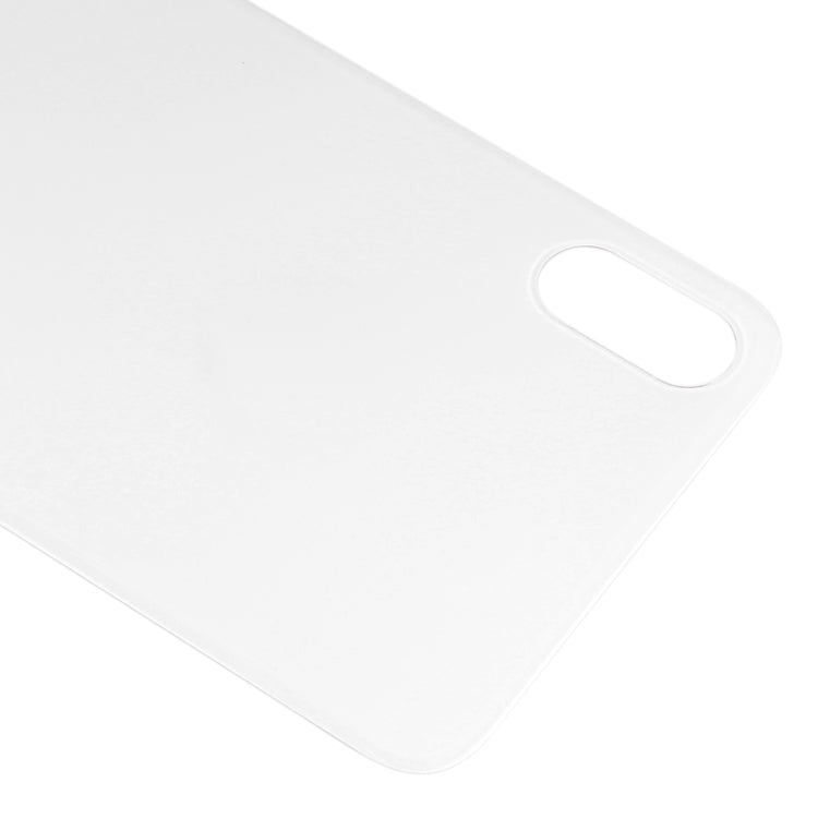 Easy Replacement Big Camera Hole Glass Back Battery Cover with Adhesive for iPhone X, For iPhone X (No Disassemble), For iPhone X (Not Disassemble) - ORIWHIZ
